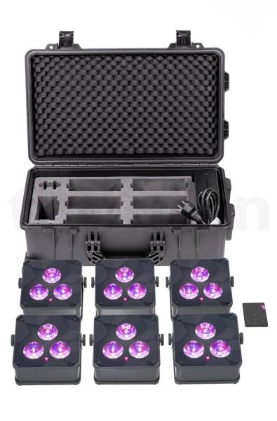 Lot de 6 ApeLight Maxi V2 avec sa valise pour recharger