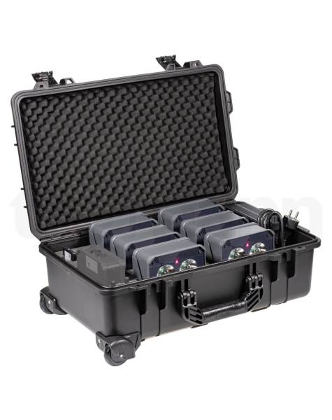 Disposition pour recharger les 6 ApeLight Maxi V2